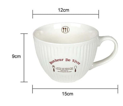 Large-Capacity Big Belly Cup Milk Cup Coffee Cup Abysaz Kollectionz