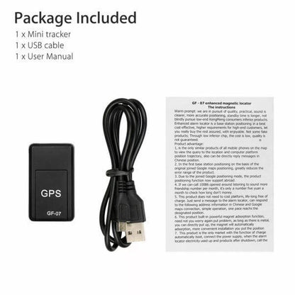 Magnetic GF07 Mini GPS Real Time Car Location Tracker GSM-GPRS Tracking Device Abysaz Kollectionz
