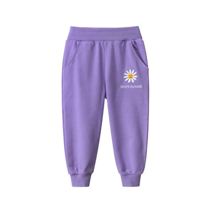 Girls' Trousers, Children's Outer Wear, Thin Western-Style Sports Pants For Kids - Abysaz Kollectionz