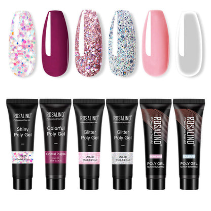 Multi-color mixed nail solid model glue Abysaz Kollectionz
