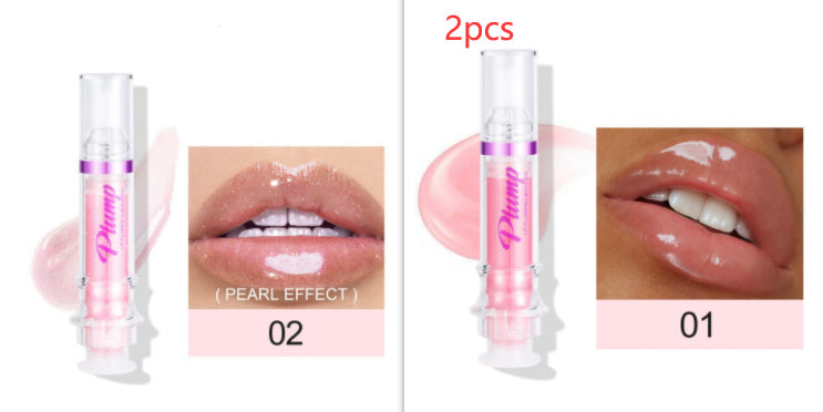 New Tube Lip Rich Lip Color Slightly Spicy Lip Honey Lip Glass Mirror Face Lip Mirror Liquid Lipstick - Abysaz Kollectionz
