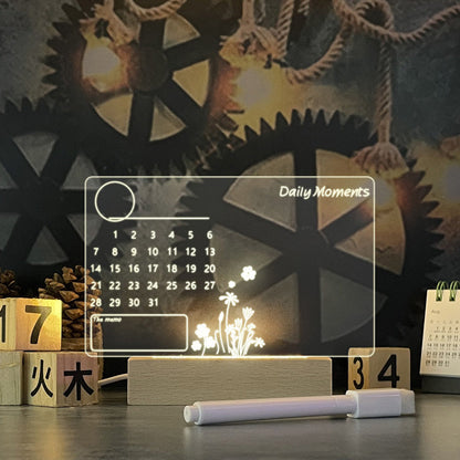 Creative Note Board Creative Led Night Light USB Message Board Holiday Light With Pen Gift For Children Girlfriend Decoration Night Lamp Abysaz Kollectionz
