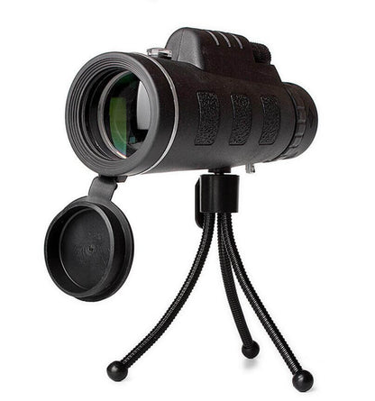 Abysaz Kollectionz Compatible with Apple, Monocular Telescope Zoom Scope with Compass Phone Clip Tripod - Abysaz Kollectionz