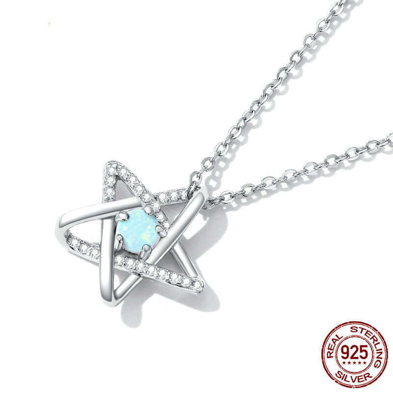 Openwork Pentagram Niche Collarbone Chain Jewellery - Abysaz Kollectionz