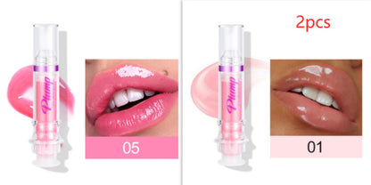 New Tube Lip Rich Lip Color Slightly Spicy Lip Honey Lip Glass Mirror Face Lip Mirror Liquid Lipstick - Abysaz Kollectionz