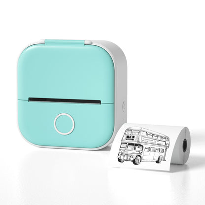Portable Mini Thermal Label Printer Home Photo Printer Student Wrong Question Printer Bluetooth-compatible Mini Label Printer Price Tag Abysaz Kollectionz