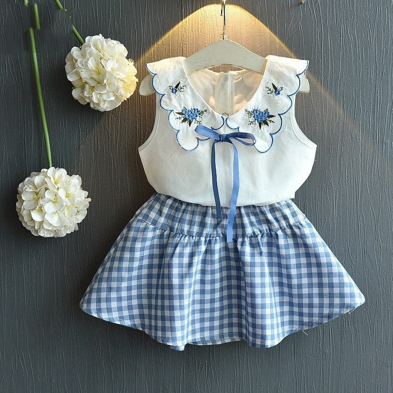 Kids Baby Girls Clothing Sets Summer TShirtsskirt Clothes Abysaz Kollectionz