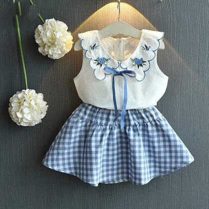 Kids Baby Girls Clothing Sets Summer TShirtsskirt Clothes Abysaz Kollectionz