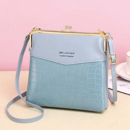 Lock Shoulder Bags Women Alligator Pattern Crossbody Phone Bag - Abysaz Kollectionz