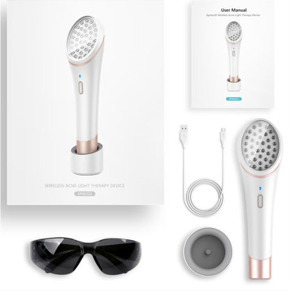 Acne Light Therapy Xpreen Wireless Rechargeable Light Acne Treatment Device Acne Clearing Eraser with Blue Light and Red Light - Abysaz Kollectionz