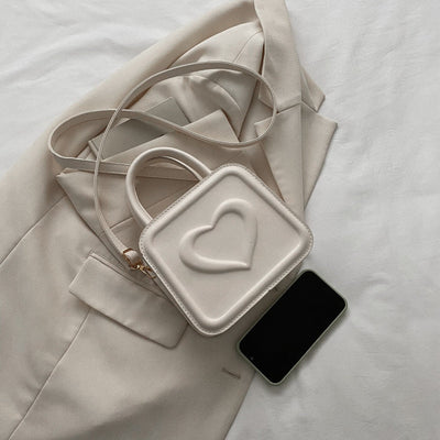 Love Small Square Bag Casual Fashion Shoulder Crossbody Bags Abysaz Kollectionz