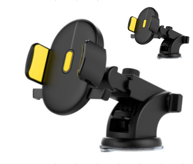 Car Phone Holder Long Rod Telescopic Car Dashboard Suction Cup Type Abysaz Kollectionz