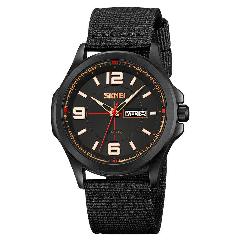 Classic Men's Watch Round Luminous Waterproof Quartz Wrist Watch Abysaz Kollectionz
