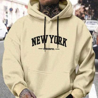 Men's Casual American-style Retro Loose Hooded Sweater Abysaz Kollectionz