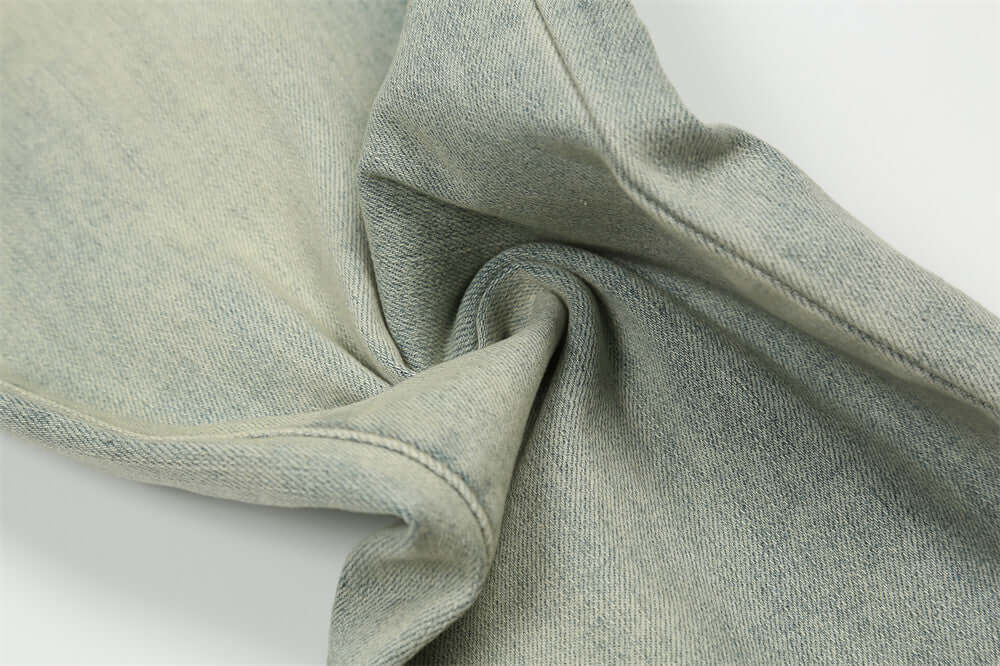 Printed Washed Worn Jeans Men - Abysaz Kollectionz