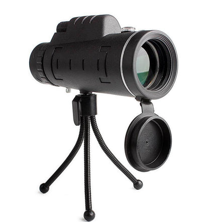Abysaz Kollectionz Compatible with Apple, Monocular Telescope Zoom Scope with Compass Phone Clip Tripod - Abysaz Kollectionz