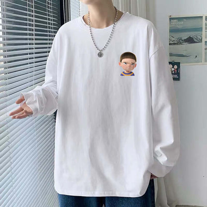 Loose Autumn Clothes Student Men Plus Size - Abysaz Kollectionz
