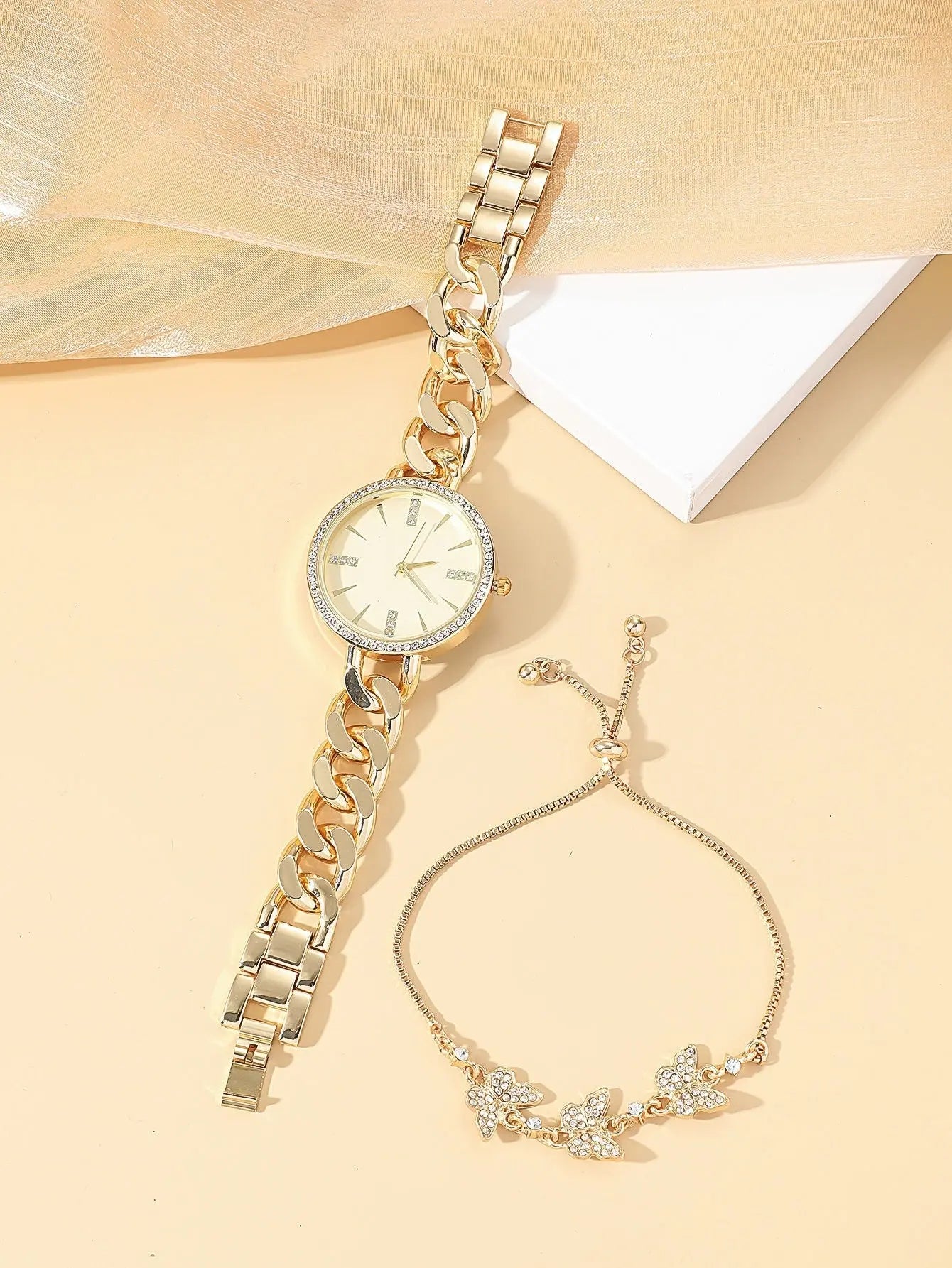 Women's Wrist Watch Simple Thin Strap Bracelet Watch - Abysaz Kollectionz