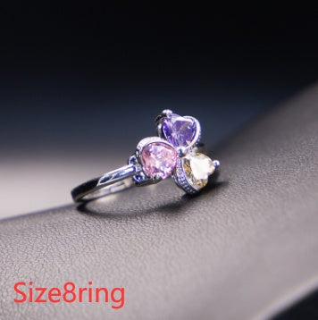 Clover Zircon Diamond Jewellery Set Women - Abysaz Kollectionz