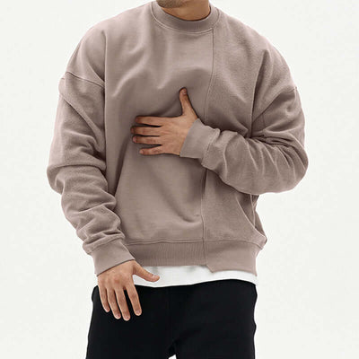 Pullover Round Neck Sweater Loose Men Clothes Abysaz Kollectionz