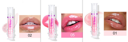 New Tube Lip Rich Lip Color Slightly Spicy Lip Honey Lip Glass Mirror Face Lip Mirror Liquid Lipstick - Abysaz Kollectionz