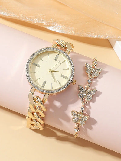 Women's Wrist Watch Simple Thin Strap Bracelet Watch - Abysaz Kollectionz