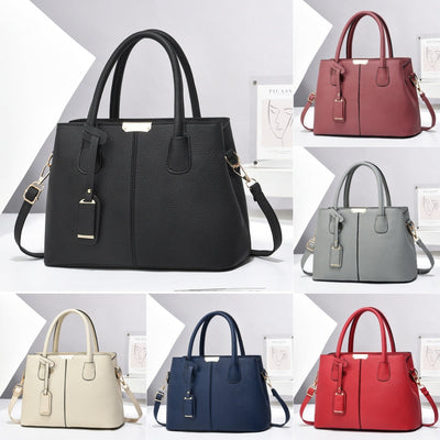 Women PU Leather Handbags Ladies Large Capacity Tote Bag Female Square Shoulder Bags New Fashion Crossbody Bags Abysaz Kollectionz