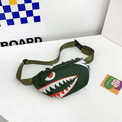 Little Shark Children's Handsome Fashion Trending Chest Bag - Abysaz Kollectionz