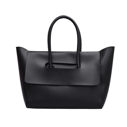 Fashion Women Shoulder Bags Large Capacity Handbags Simple Retro Tote Bags Solid Color Famous Brand High Quality Bags - Abysaz Kollectionz