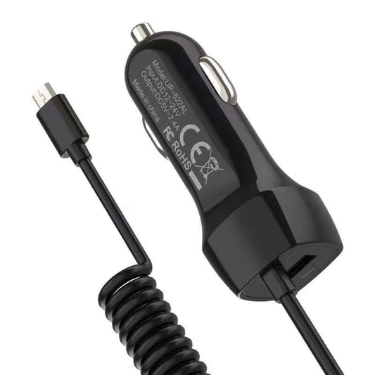 USB Car Charger With Cable Abysaz Kollectionz