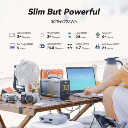 300W Portable Power Station - Abysaz Kollectionz