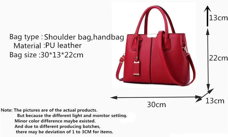 Famous Designer Brand Bags Women Leather Handbags New  Luxury Ladies Hand Bags Purse Fashion Shoulder Bags - Abysaz Kollectionz