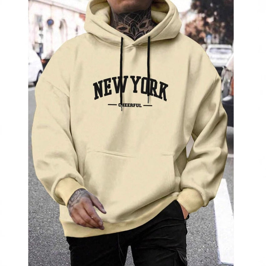 Men's Casual American-style Retro Loose Hooded Sweater Abysaz Kollectionz