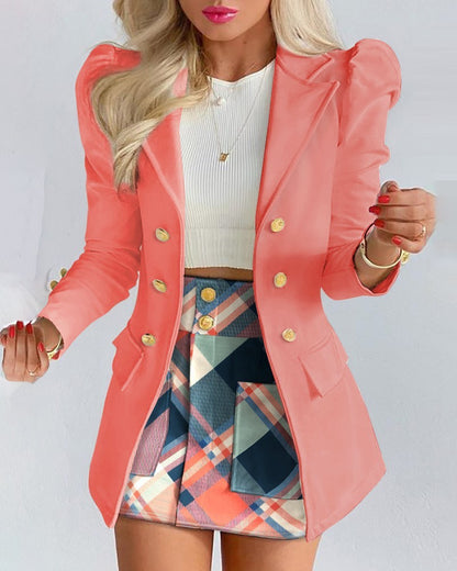 Fashion Solid Color Casual Suits Women's Abysaz Kollectionz