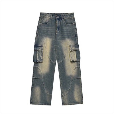 Fashion Work Clothes Pocket Jeans For Men Abysaz Kollectionz