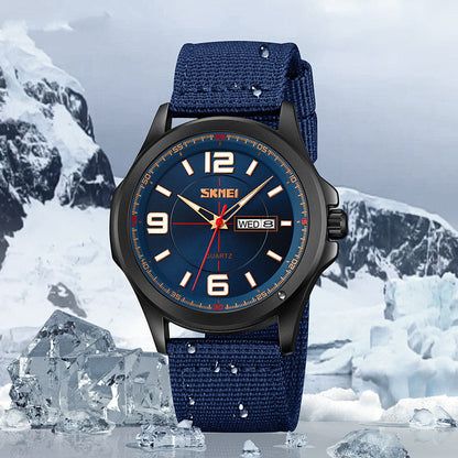 Classic Men's Watch Round Luminous Waterproof Quartz Wrist Watch Abysaz Kollectionz