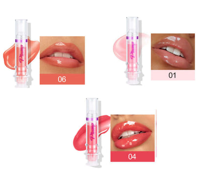 New Tube Lip Rich Lip Color Slightly Spicy Lip Honey Lip Glass Mirror Face Lip Mirror Liquid Lipstick - Abysaz Kollectionz