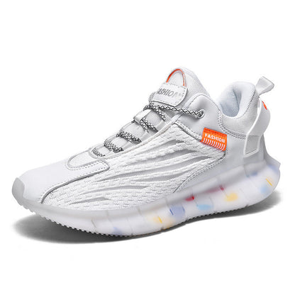 Breathable Sports Shoes Net Shoes Popcorn Trendy Shoes Casual Running Shoes Abysaz Kollectionz