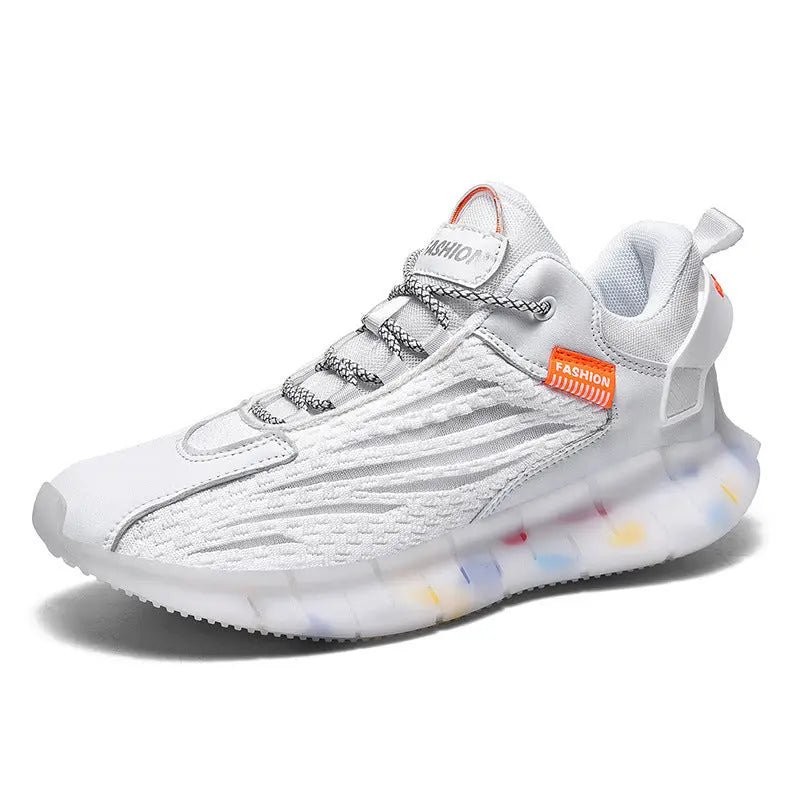 Breathable Sports Shoes Net Shoes Popcorn Trendy Shoes Casual Running Shoes - Abysaz Kollectionz