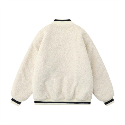 Lamb Wool Baseball Uniform Cotton Clothes Men Abysaz Kollectionz