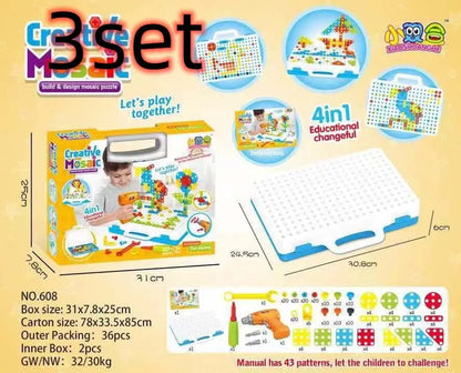 Creative Building Kits Educational Blocks Sets - Abysaz Kollectionz