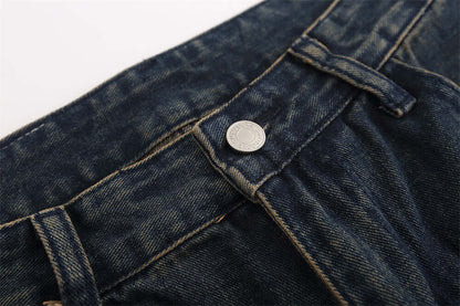 Fashion Personality Straight Jeans Men - Abysaz Kollectionz