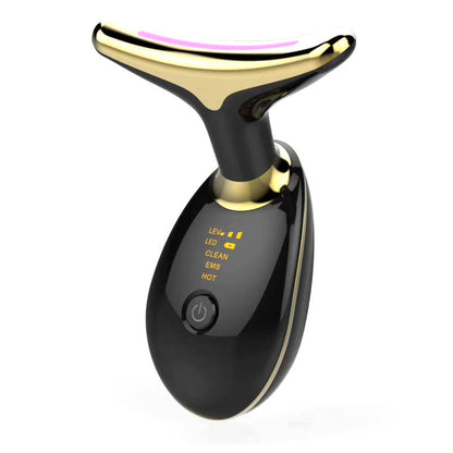 EMS Thermal Neck Lifting And Tighten Massager Electric Microcurrent Wrinkle Remover Abysaz Kollectionz