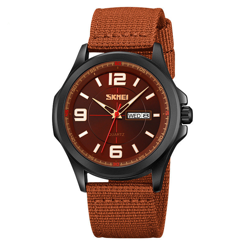 Classic Men's Watch Round Luminous Waterproof Quartz Wrist Watch Abysaz Kollectionz