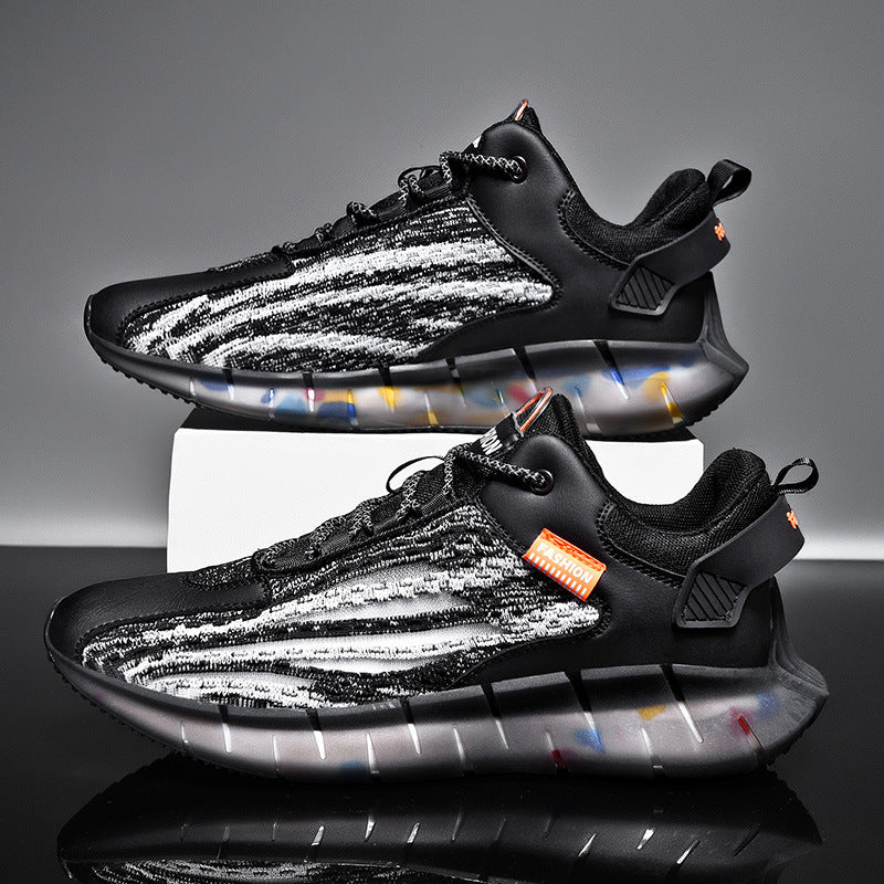 Breathable Sports Shoes Net Shoes Popcorn Trendy Shoes Casual Running Shoes Abysaz Kollectionz