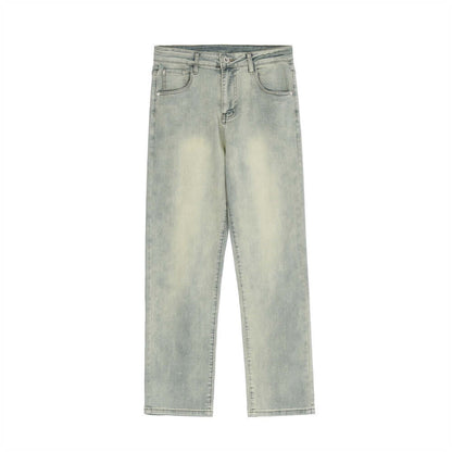 Printed Washed Worn Jeans Men - Abysaz Kollectionz