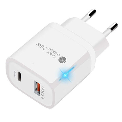 Black Fast Charging Cable Charger Adapter - Abysaz Kollectionz