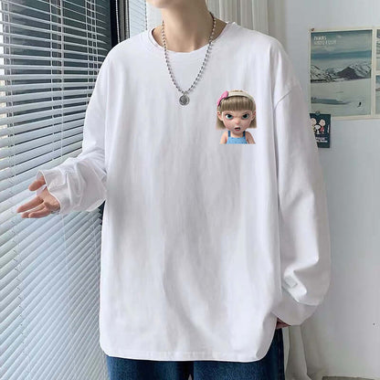 Loose Autumn Clothes Student Men Plus Size - Abysaz Kollectionz