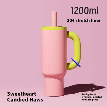 Dopamine Overlord Handle Straw Stainless Steel Vacuum Cup Abysaz Kollectionz