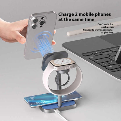 Three-in-one Basketball Magnetic Wireless Charger Abysaz Kollectionz